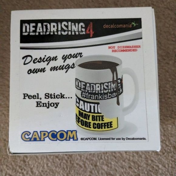 Dead Rising Zombie DIY Custom Mug White Mug with Decals - Picture 1 of 8